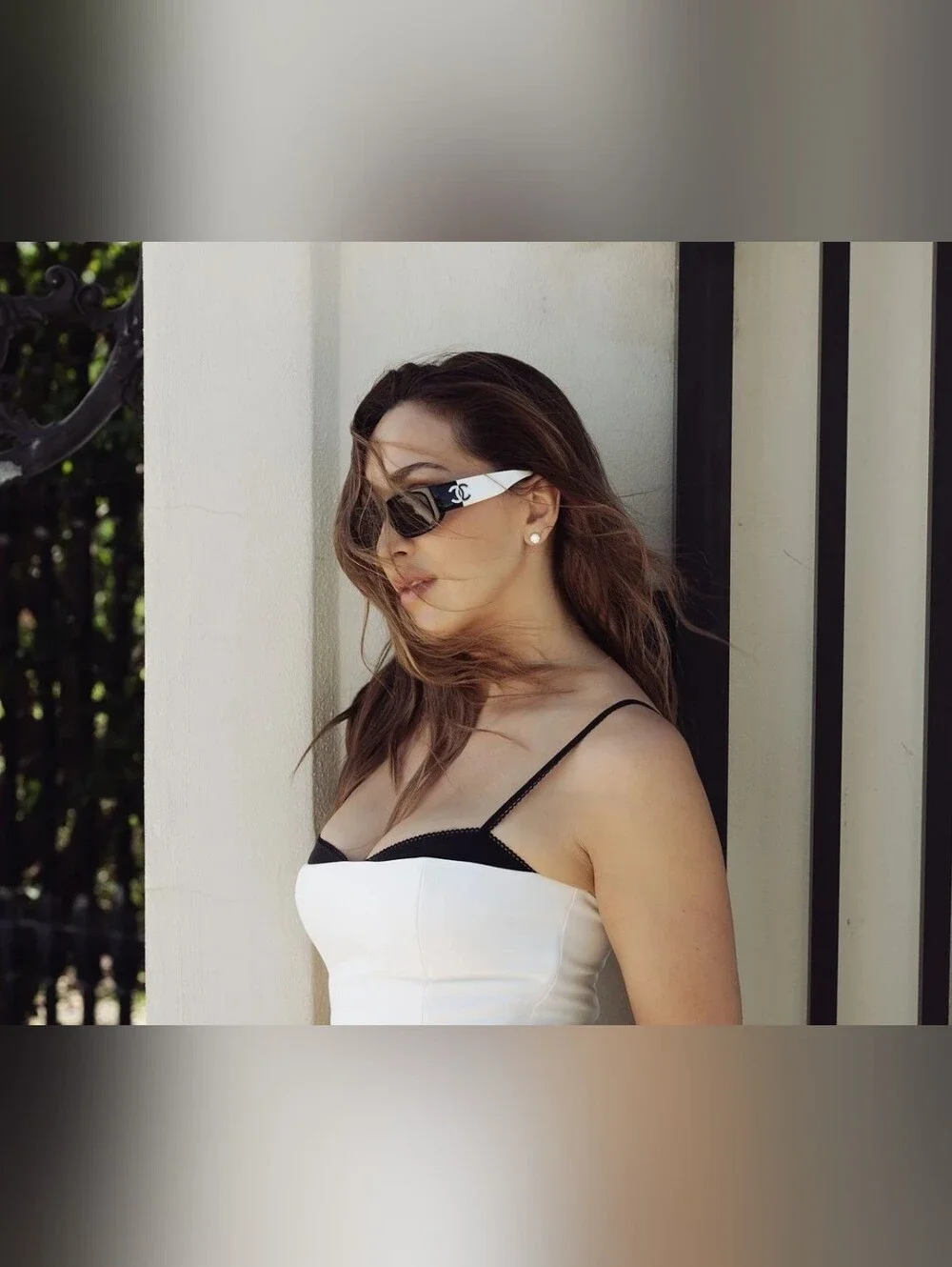 CHANEL Rectangular Sunglasses